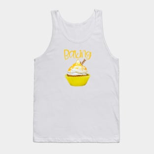 Baking Love Lemon Meringue Cupcake Tank Top